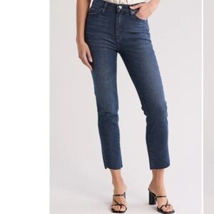 FRAME Le High Waist Straight Leg Jeans (Crafty Cascade) 26, CRAFTY CASCADE